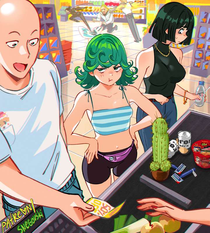 Comics Porno Tatsumaki (One Punch-Man) – Cactus Consolador en Español