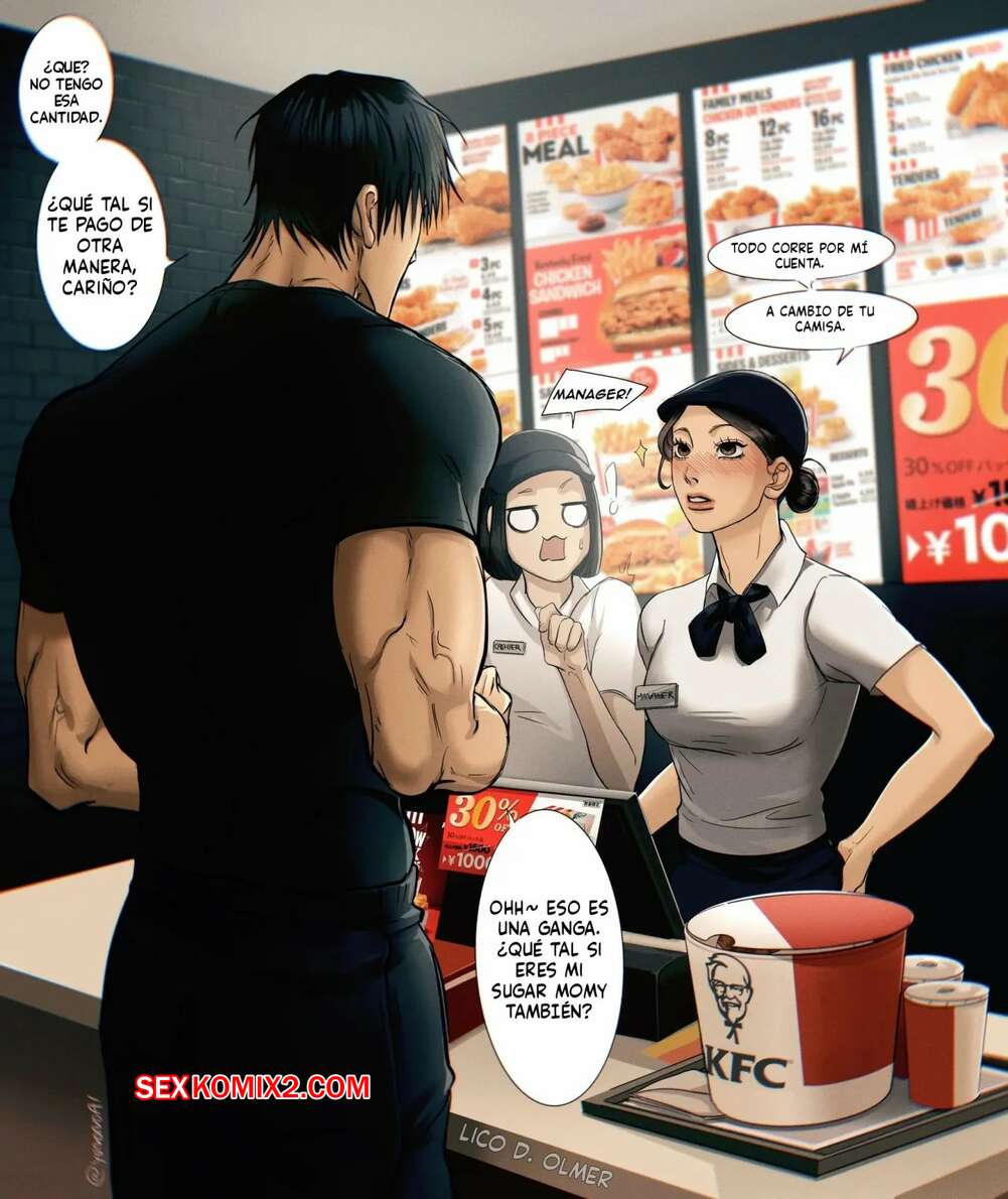 Comics Porno KFC. Yuana (cómic) - 1#