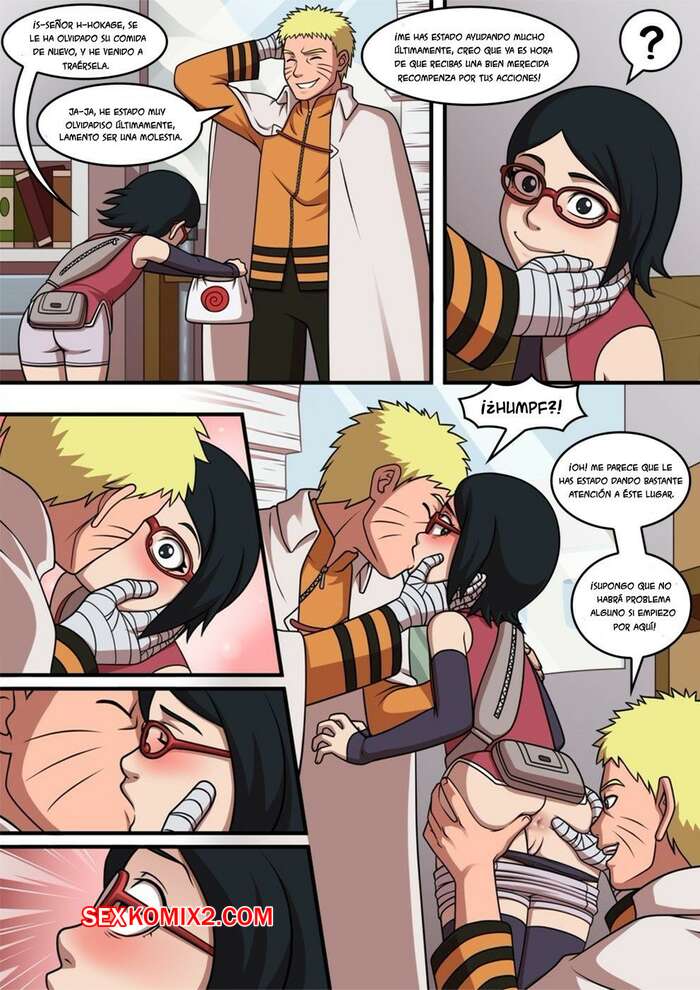 Comics Porno SARADA NARUTO en Español