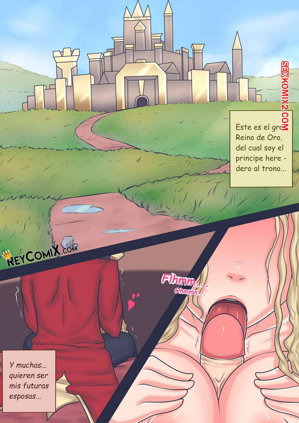 Comics Porno The New King -  Exclusivo ReyComiX - 1#