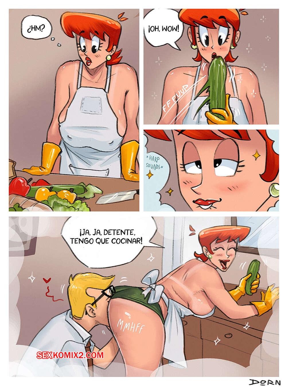 Comics Porno DEXTERS MUM | DORN - 1#