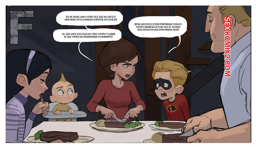 Comics Porno HELEN PARR | Amugea - 1#