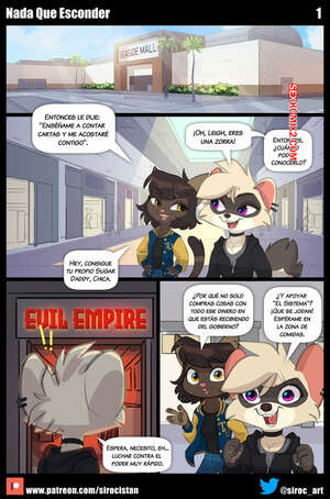 Comics Porno NOTHING the Hide | Siroc en Español