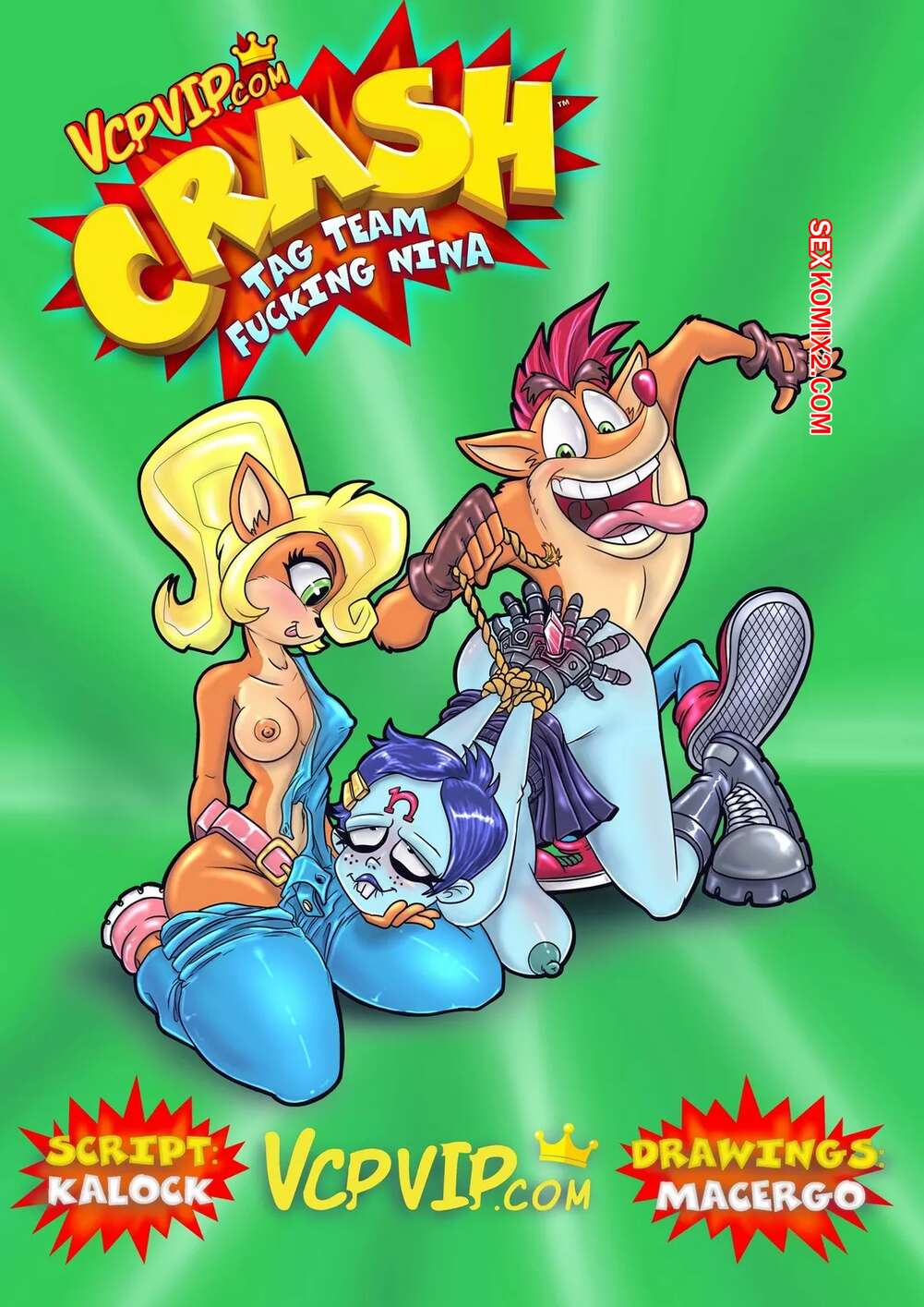Comics Porno Tag Team Fucking Nina | Macergo - 1#
