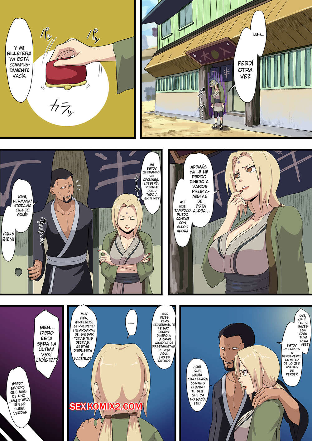 Comics Porno TSUNADE Shakkin | Iwao - 1#