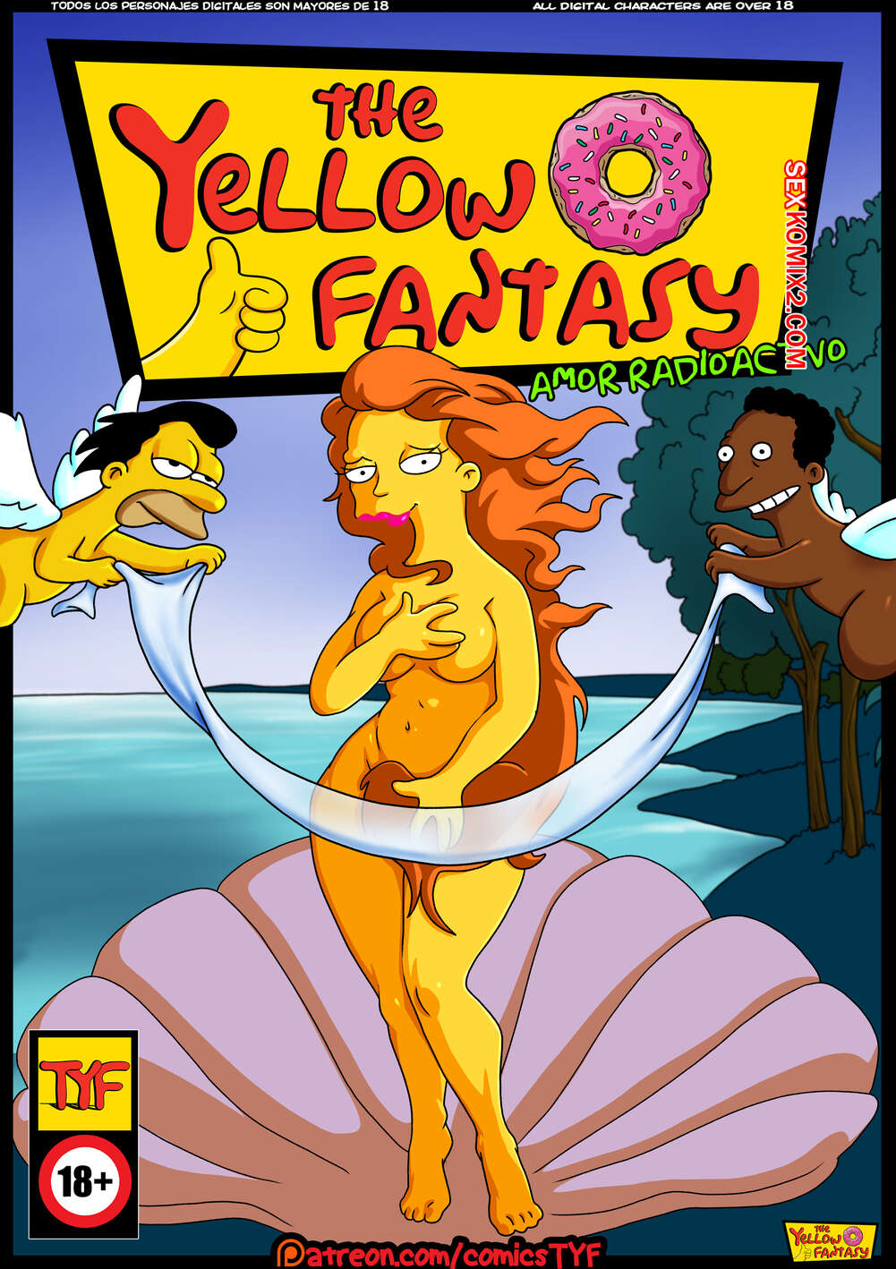Comics Porno Amor Radioactivo - Los Simpson | The Yellow Fantasy - 1#