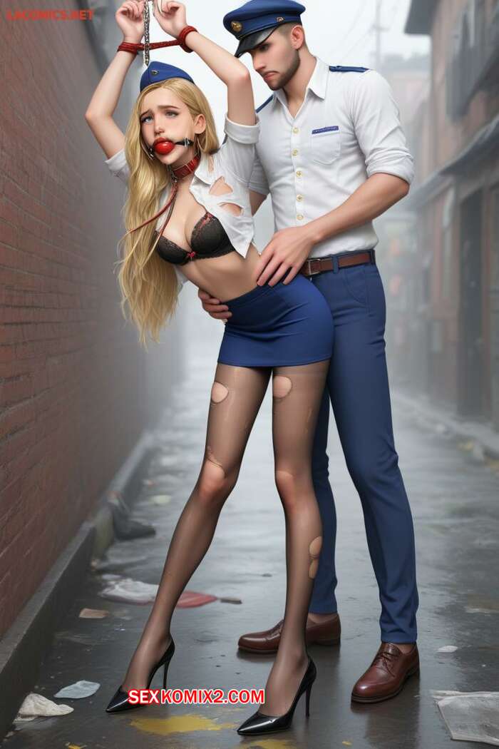 Comics Porno Bondage Stewardess Blonde Hat | AI Generated - 1#