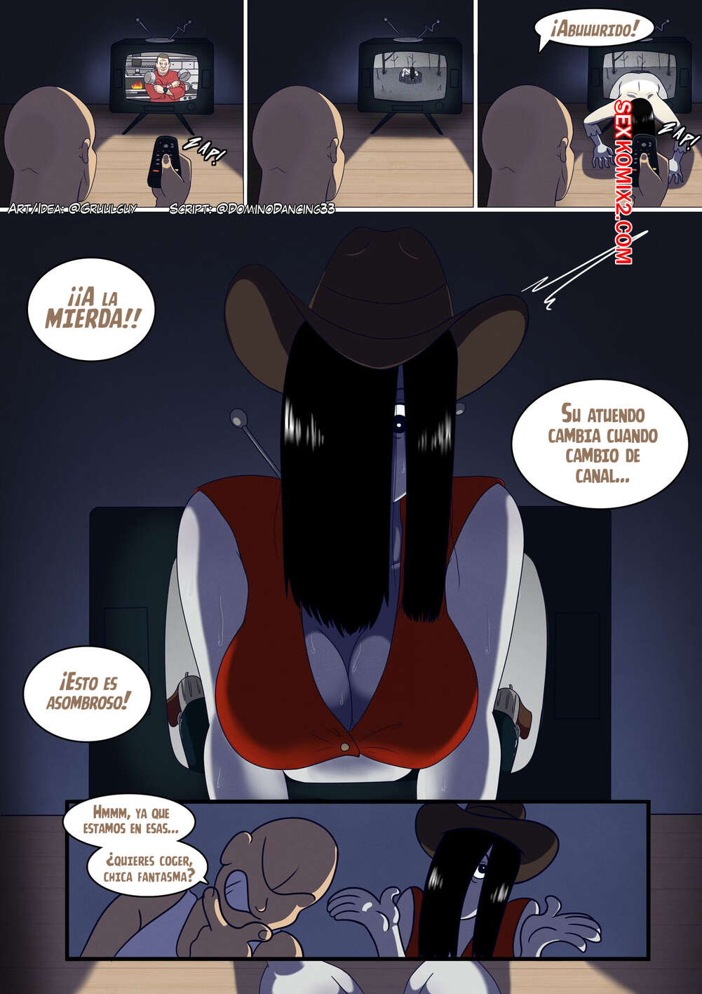 Comics Porno GHOST Zapping | GruulGuy - 1#