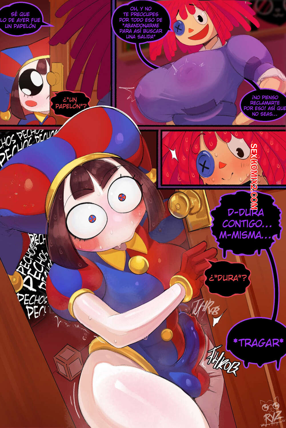 Comics Porno POMNI and RAGATHAS Anti Abstraction methods | RyzRyz - 1#