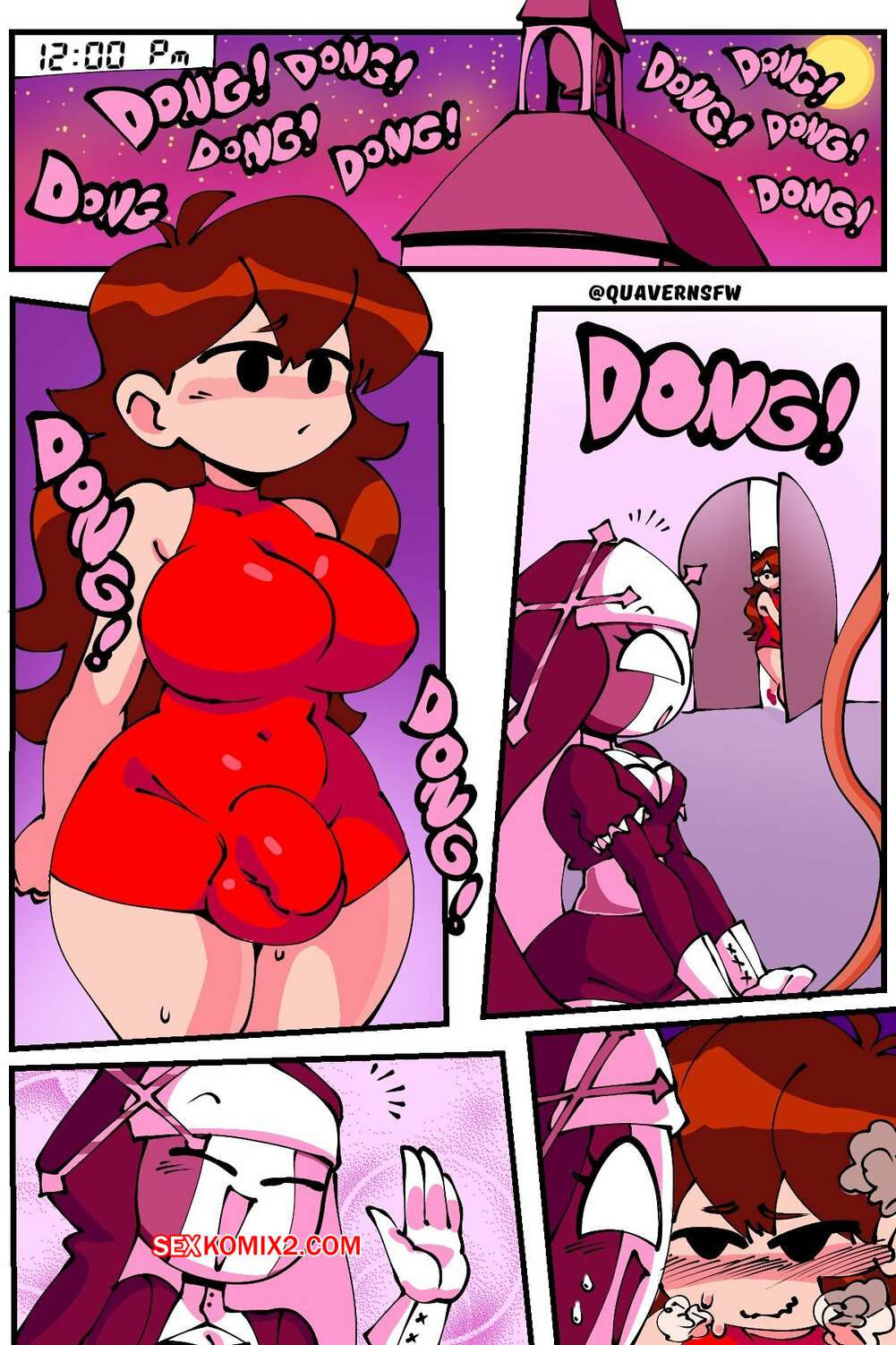 Comics Porno Servente and Girlfriend 3 | QuaverNSFW - 1#