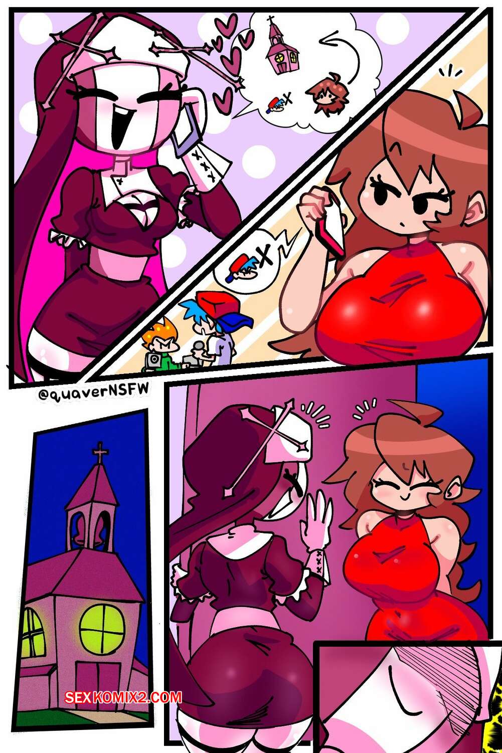 Comics Porno Servente and Girlfriend | QuaverNSFW - 1#