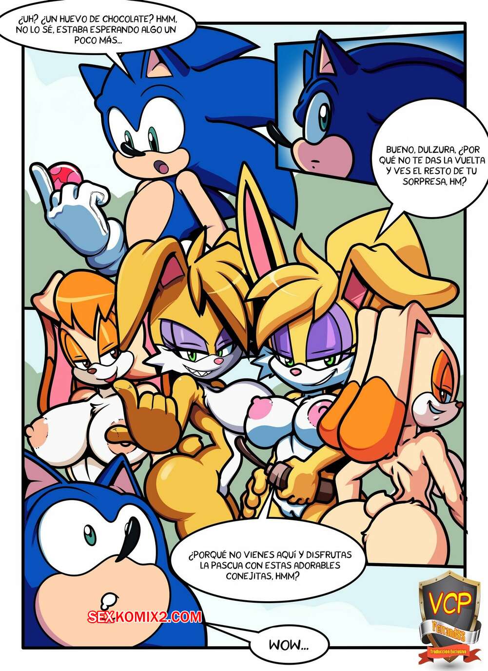 Comics Porno Sonics Easter Treat | TRanger - 1#
