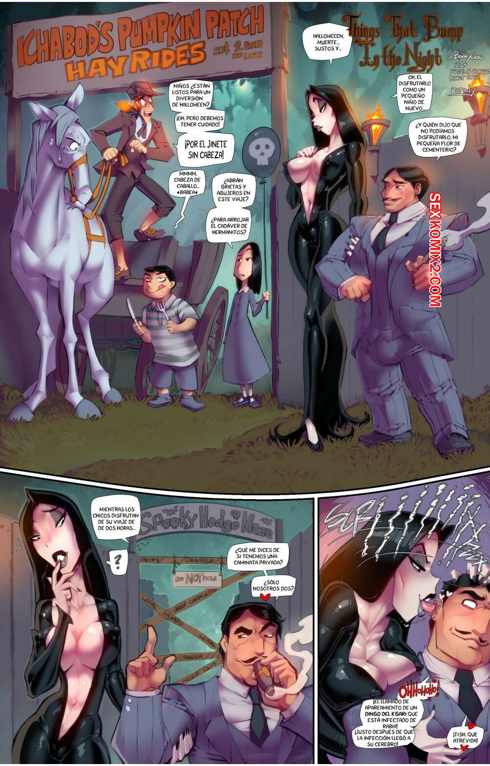 Comics Porno Things that BUMP in the NIGHT | Fred Perry - 1#