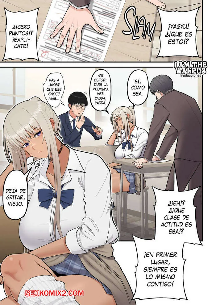 Comics Porno Dulce amor con la gyaru rubia - 1#