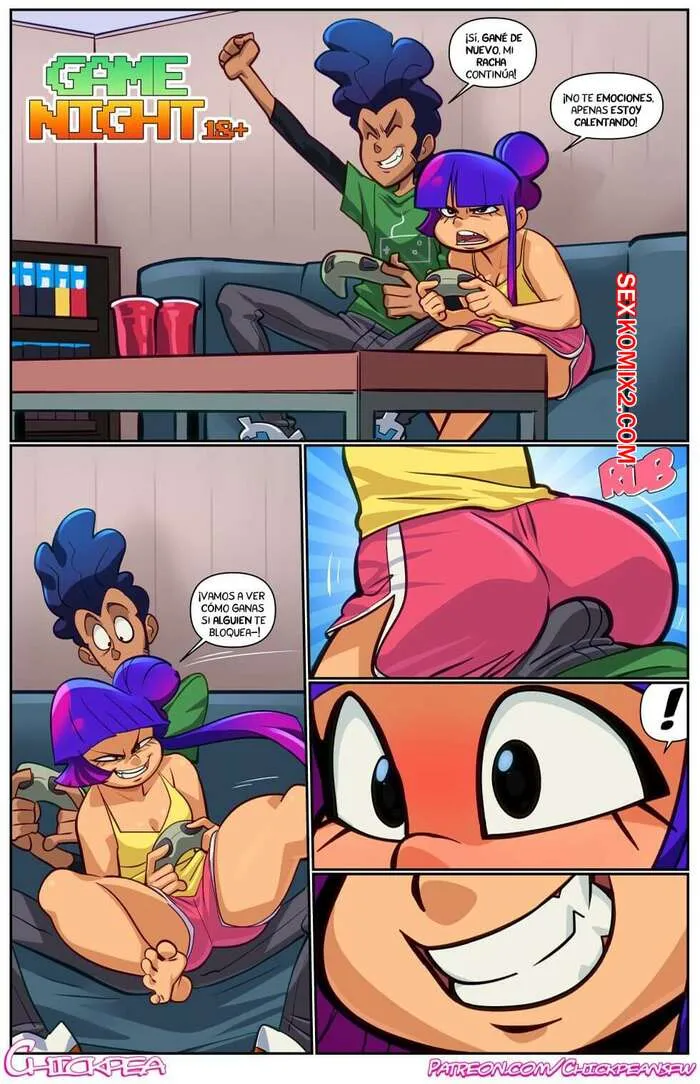 Comics Porno Gamenight | ChickpeaNSFW - 1#