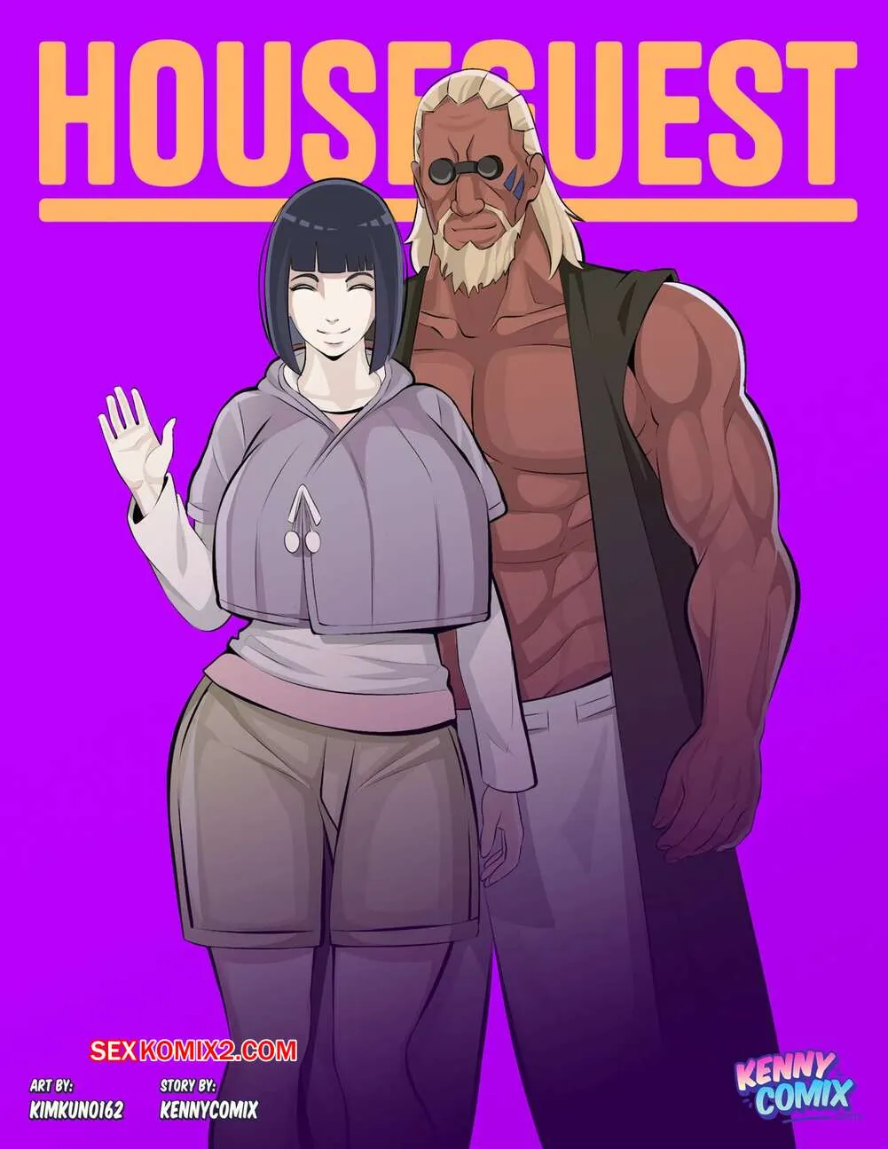 Comics Porno Hinata Hyūga X Killer Bee - Housguest | Naruto - 1#