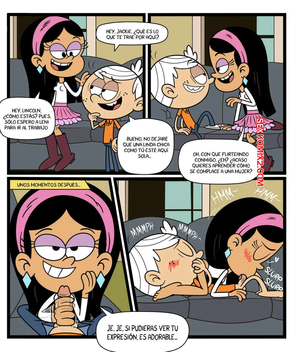 Comics Porno LINCOLN x JACKIE | The Loud House - 1#