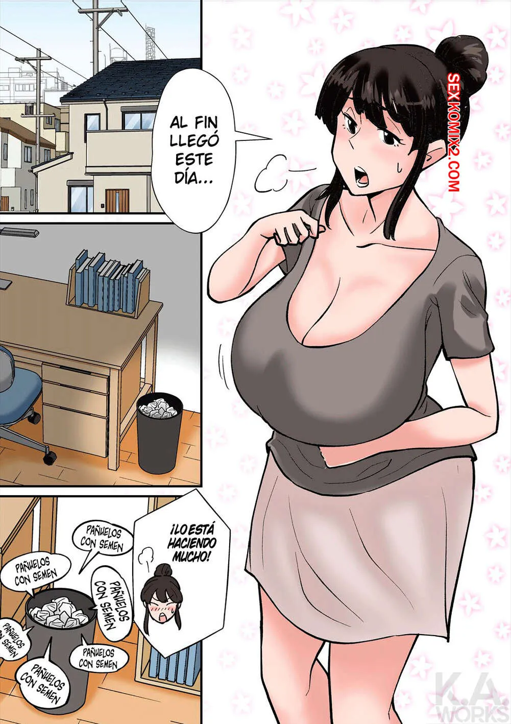 Comics Porno MAMA WA Musuko ni Muchuu | Nobishiro - 1#