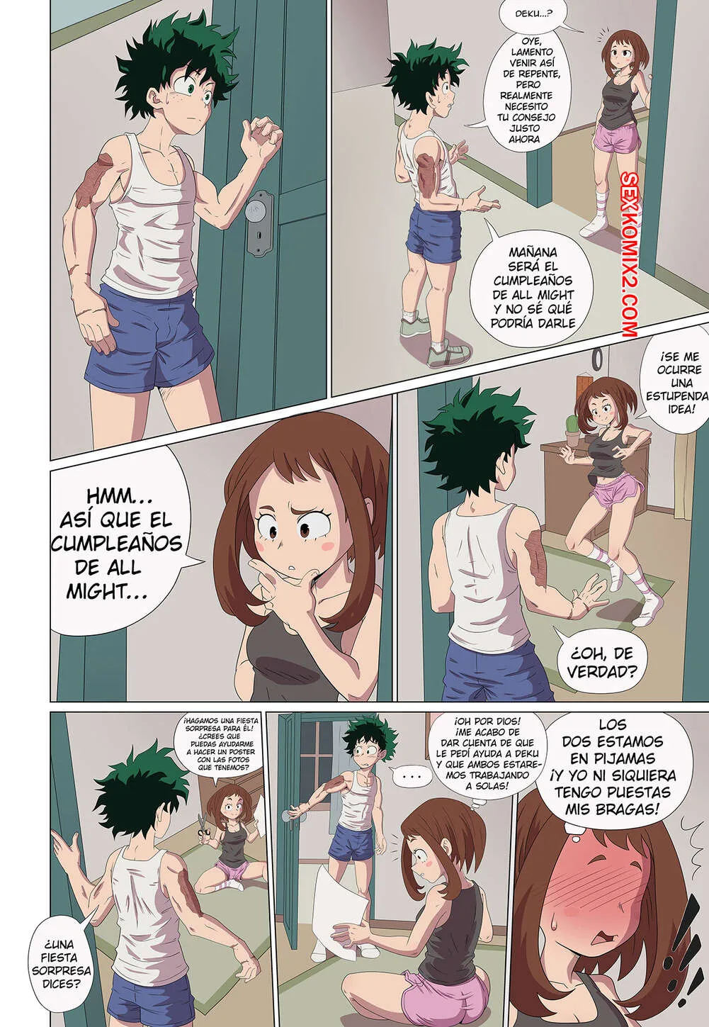 Comics Porno A NICE Gift - Kitsukky - 1#