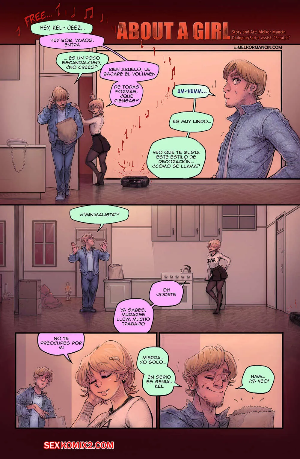 Comics Porno About GIRL en Español