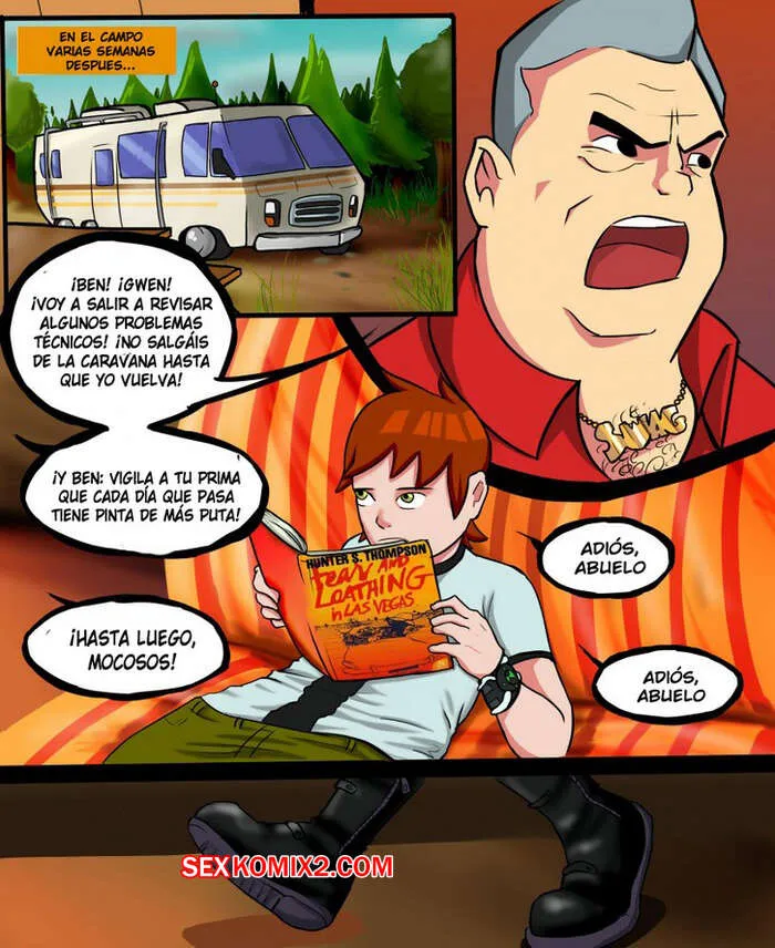 Comics Porno BEN 10 Bad Grandpa Parte 2 - 1#