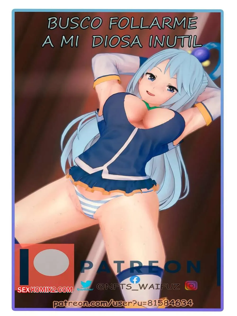 Comics Porno Busco Follarme a mi Diosa Inutil - NFT Waifuz - 1#