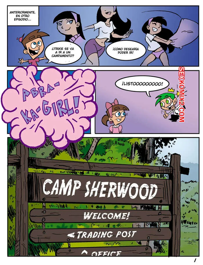 Comics Porno Campamento SHERWOOD - Parte 1 (Mister D) - 1#