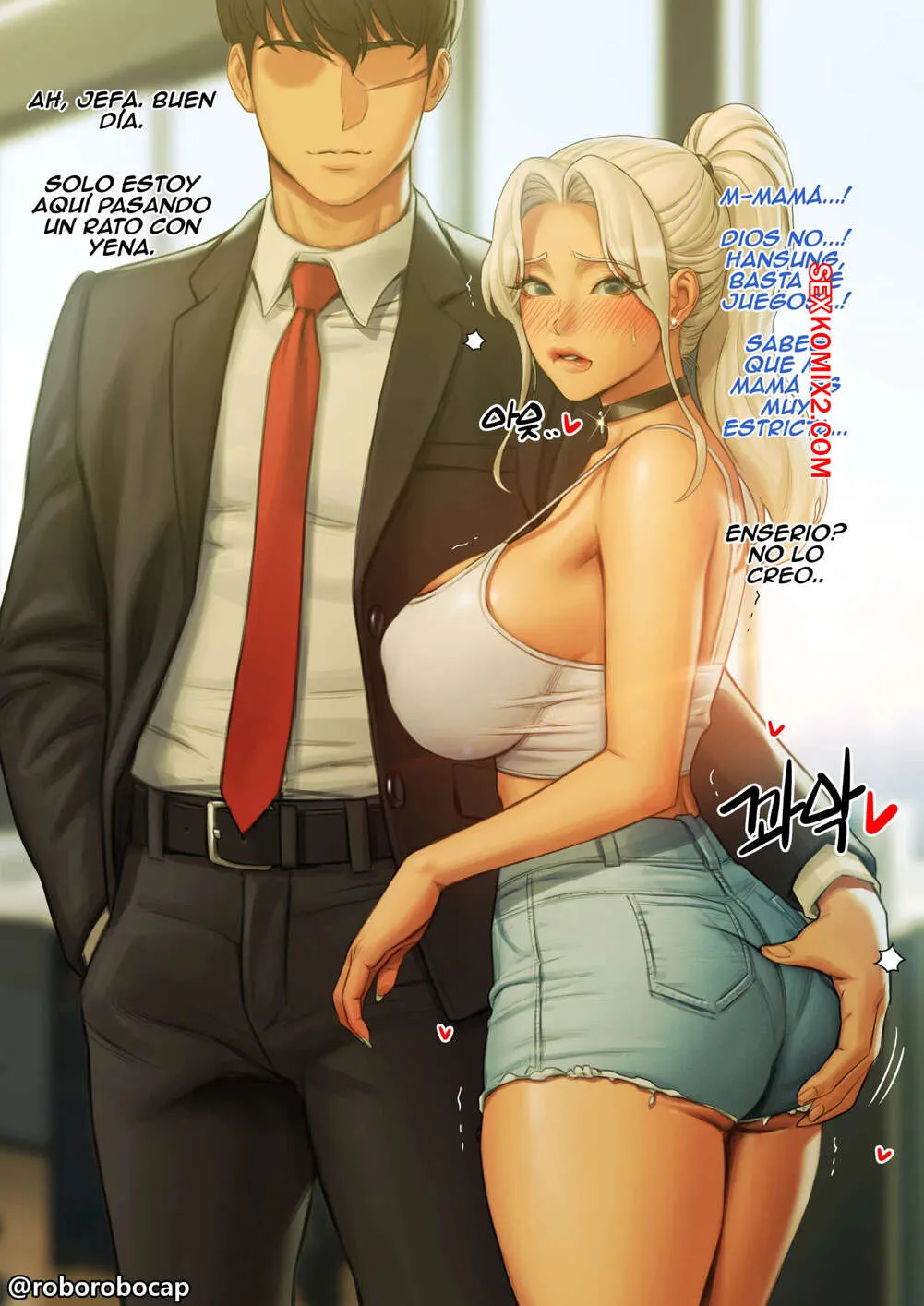 Comics Porno CEO and BODYGUARD Parte 13 - Roborobocap - 1#