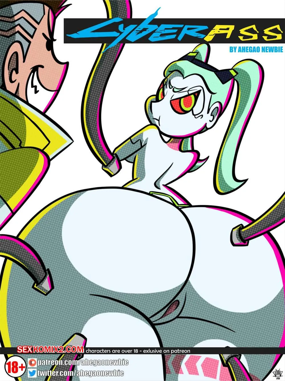 Comics Porno CyberAss - Ahegao Newbie - 1#