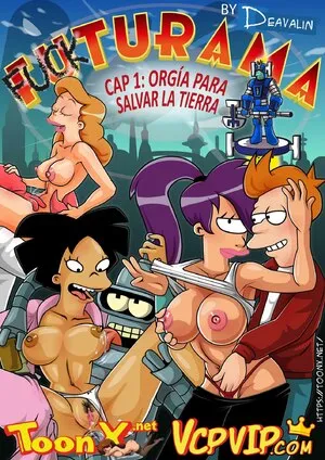 Comics Porno Futurama Orgia Para Salvar la Tierra Deavalin en Español