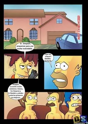 Comics Porno La VENGANZA de BOB – Los Simpson (Drawnsex) en Español