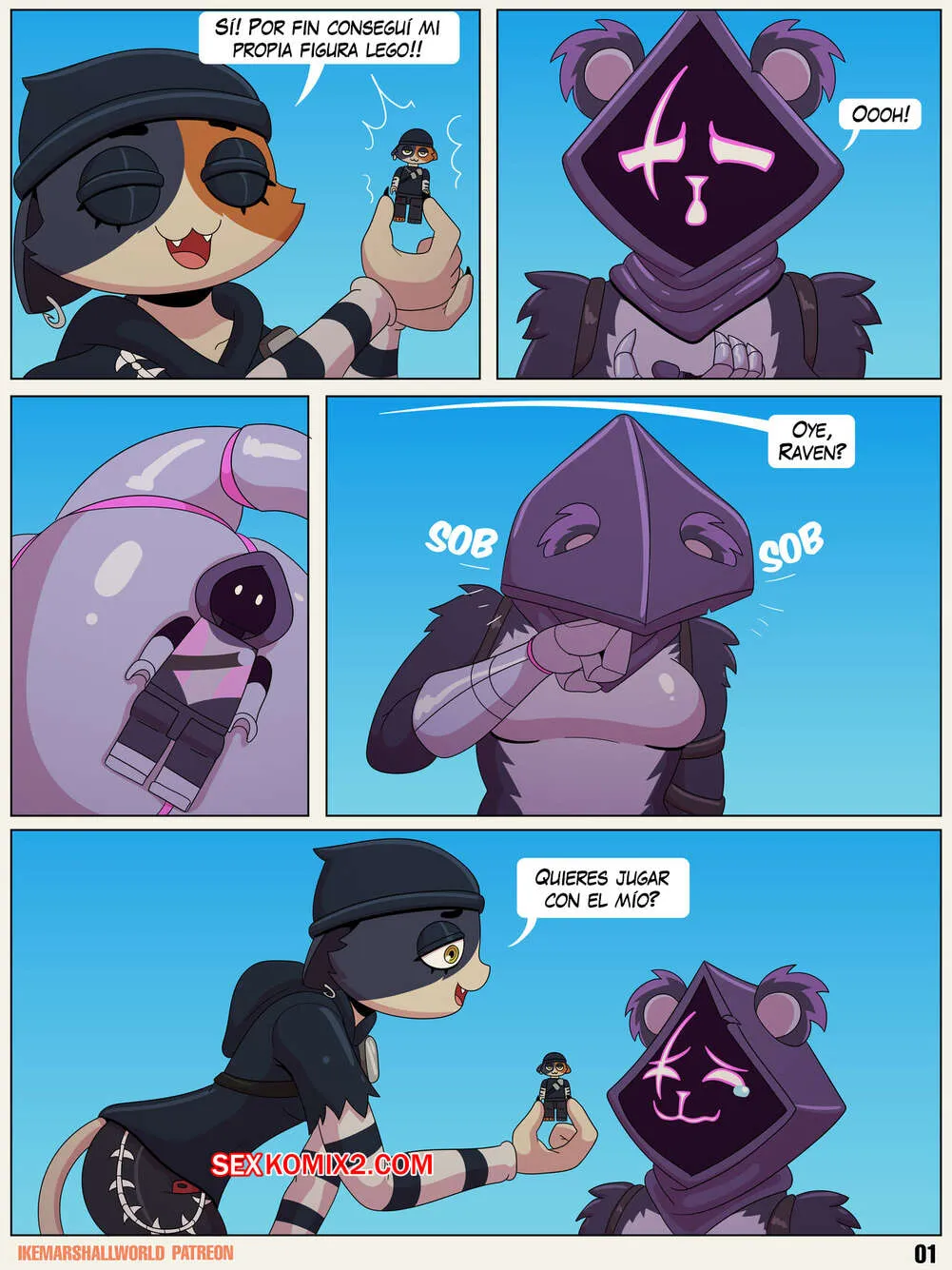 Comics Porno Lego FUCKNITE - Ike Marshall - 1#