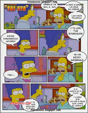 Comics Porno Los Simpson – The GYM (Itooneaxxx) en Español