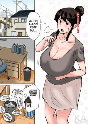Comics Porno MAMA WA Musuko ni Muchuu – Nobishiro en Español