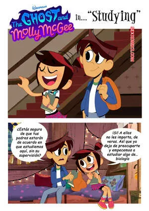Comics Porno MOLLY and OLLIE – Estudiandonos (Lester) en Español