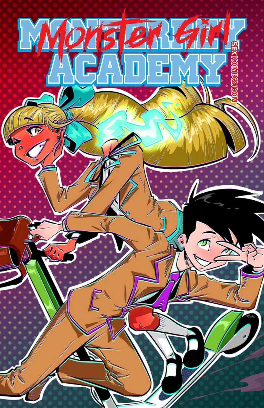 Comics Porno MONSTER GIRL Academy Parte 1 - Worky Zark - 1#