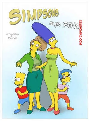 Comics Porno PILDORAS MAGICAS – Valcryst (Los Simpson) en Español