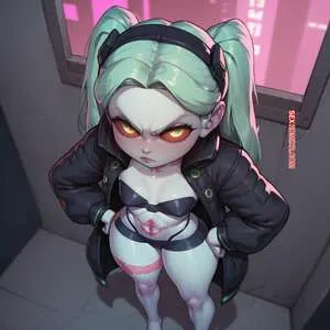 Comics Porno Rebecca – Cyberpunk – Our Lady of Thickness en Español