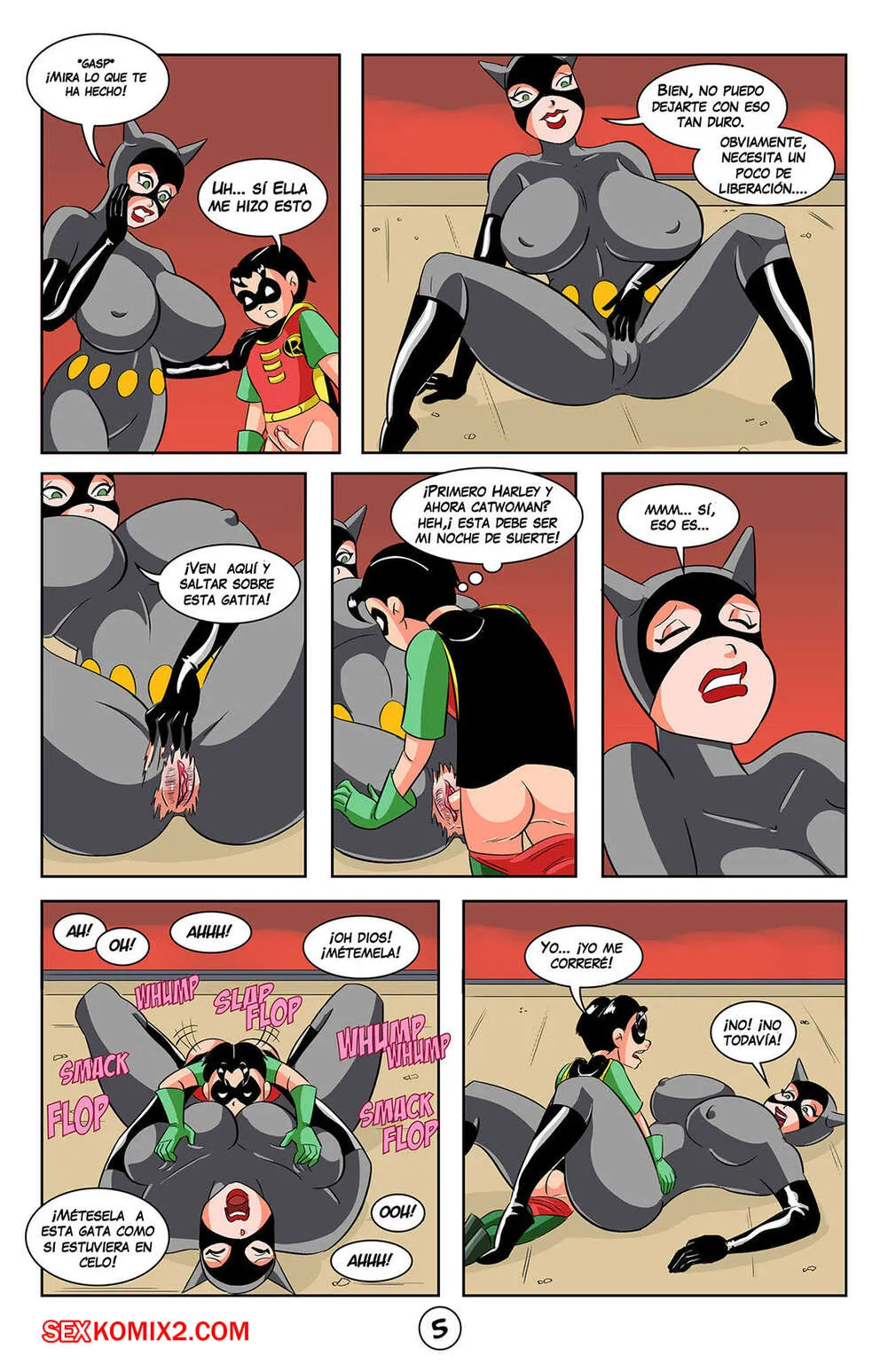 Comics Porno ROBIN Big Score - Glassfish - 5#