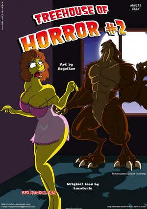 Comics Porno TREEHOUSE of HORROR – Parte 2 (Kogeikun) en Español