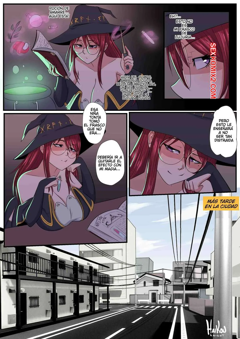 Comics Porno Un Pequeno Accidente - Haikon Knight - 1#