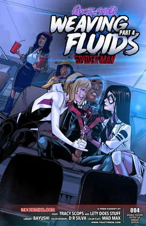 Comics Porno WEAVING Fluids – Parte 4 (Tracy Scops) en Español