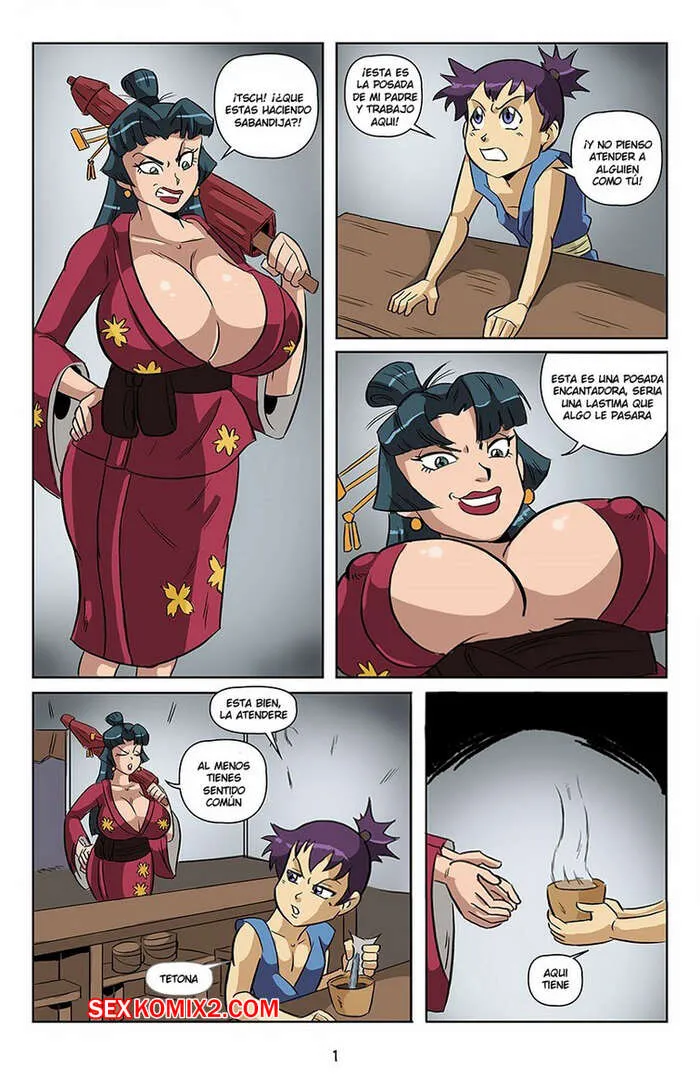 Comics Porno BIG TROUBLE at the Little Inn - Glassfish - 1#