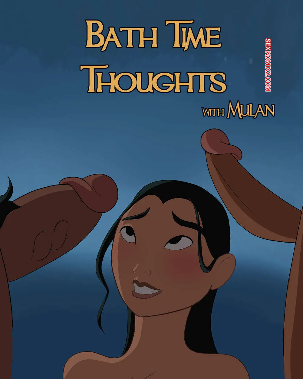 Comics Porno FANTASIAS en el Baño con MULAN - Godlem - 1#
