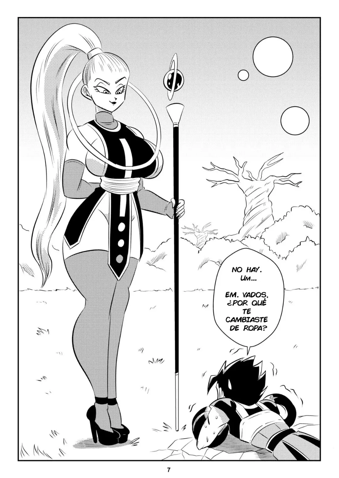 Comics Porno [FunsexyDB] EL ENTRENAMIENTO Celestial (Dragon Ball Super) - 1#