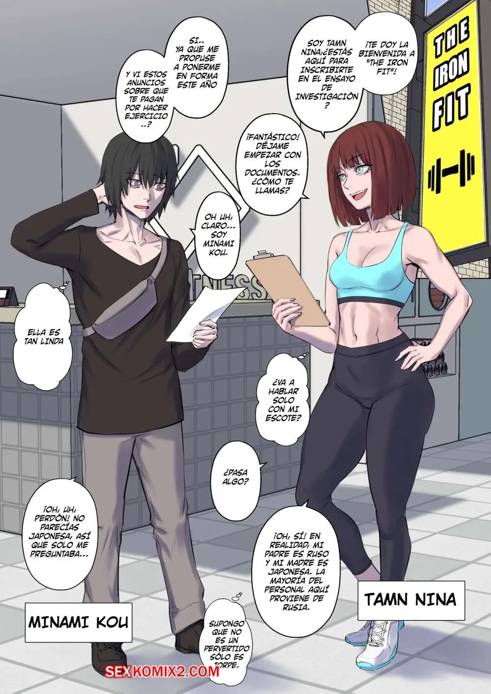 Comics Porno GETTING in SHAPE - Arisa Yoshi - 1#
