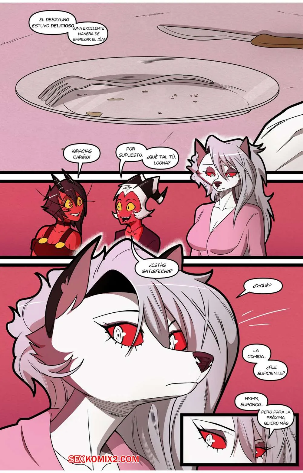 Comics Porno HELLUVA TRIO - Parte 2 (Swain) - 1#