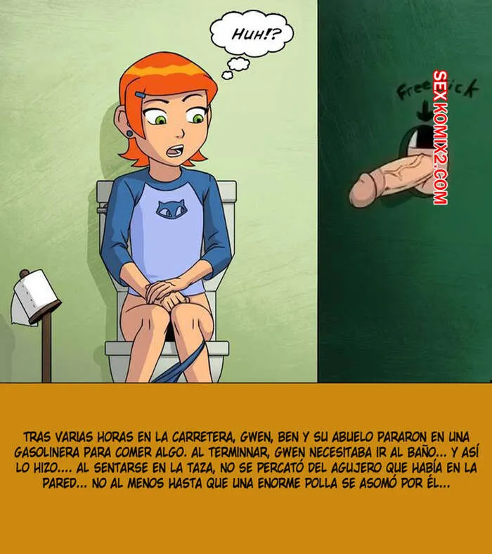 Comics Porno La AVENTURA de GWEN en la Estacion (Ben 10) [Incognitymous] - 1#