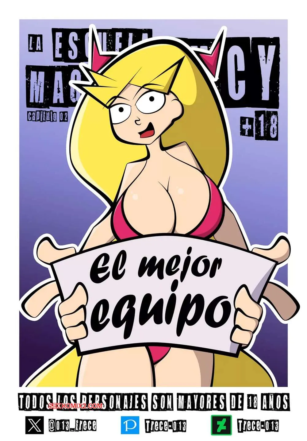 Comics Porno La Escuela Magica de Lucy 2 - Trece013 - 1#