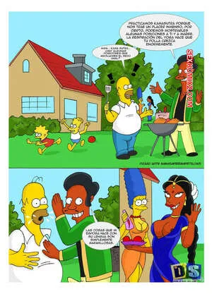 Comics Porno [Los Simpson] Picnic with NAHASAPEEMAPETILONS (Drawnsex) en Español